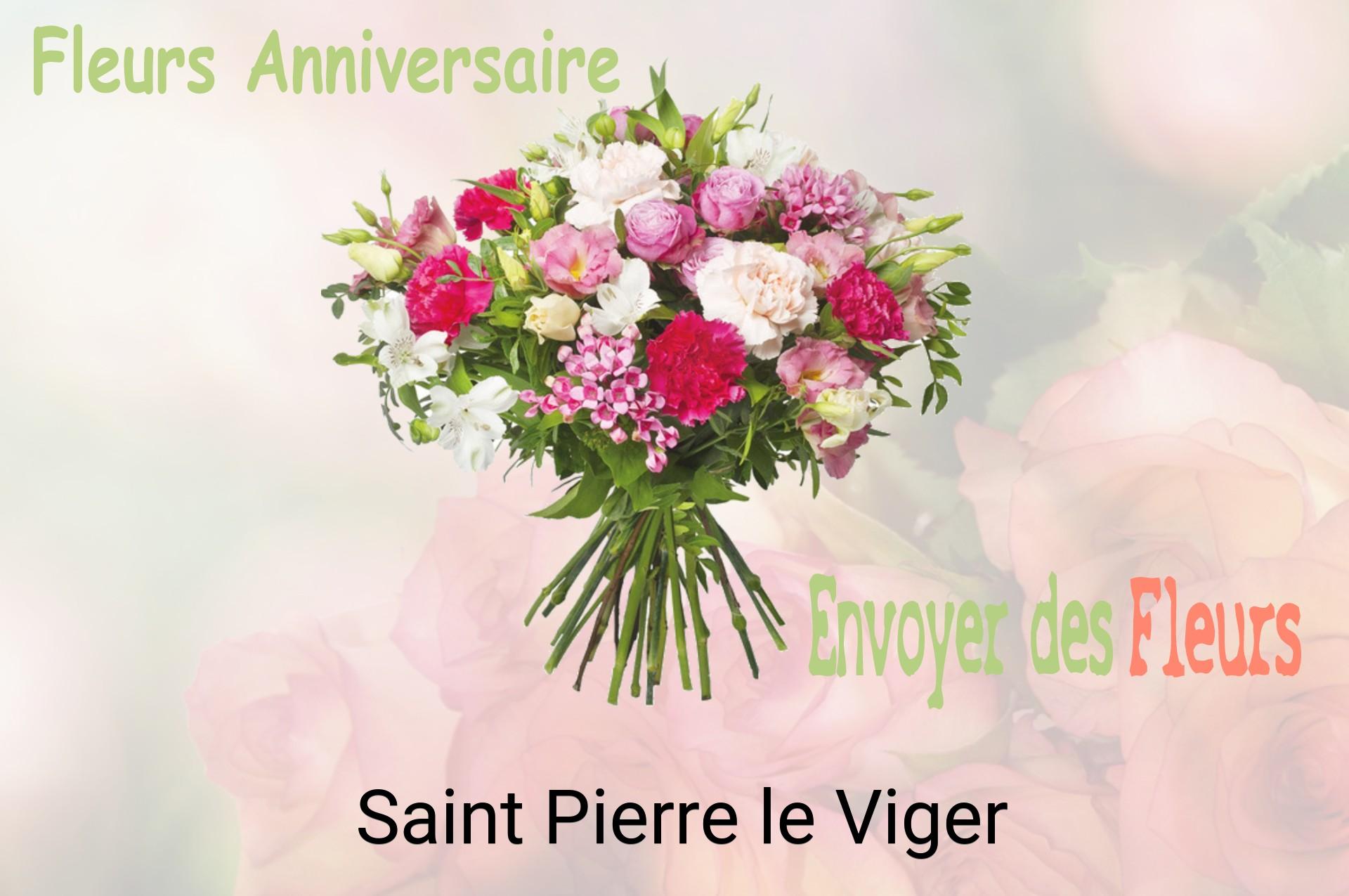 Bouquet de fleurs d’anniversaire livré à Saint-Pierre-le-Viger